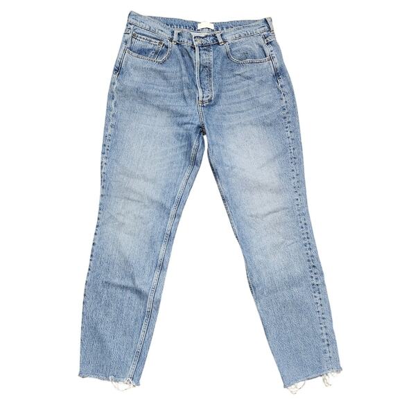 Boyish Jeans The Billy High Rise Skinny Size 31 Button Fly Authentic Rigid - Picture 1 of 10